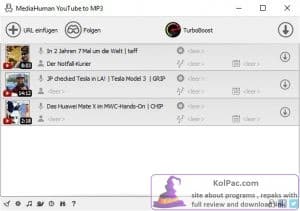 mediahuman youtube to mp3 so suitable