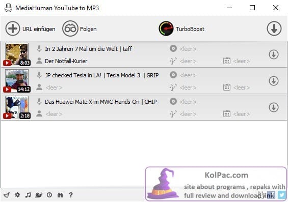 MediaHuman YouTube To MP3 Converter