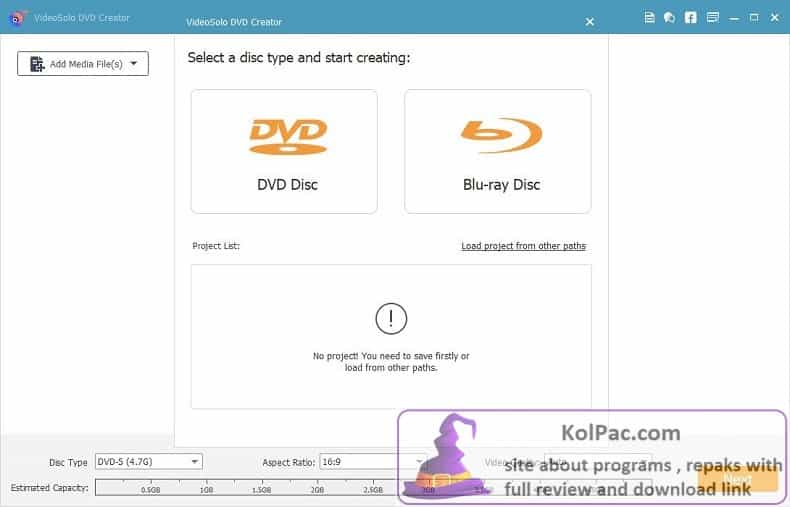 VideoSolo DVD Creator download