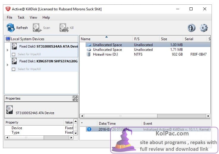 Active KillDisk Ultimate download