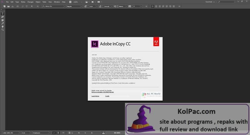 About Adobe InCopy CC