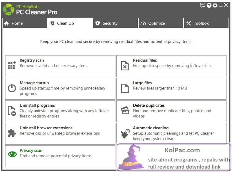 PC Cleaner Pro work 2