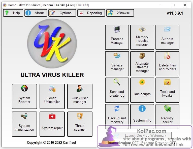 UVK Ultra Virus Killer Pro work
