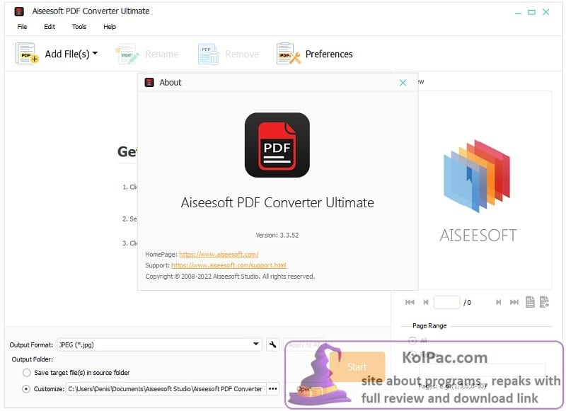 about PDF Converter